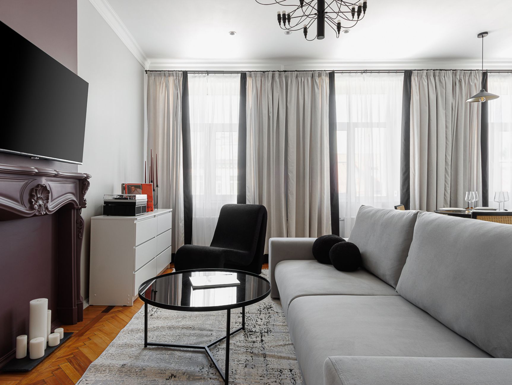 Квартира с домашним кинотеатром на В.О.